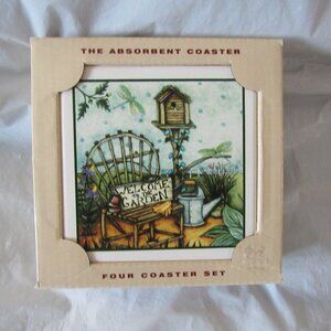 AbsorbaStone The absorben coaster set.  New.